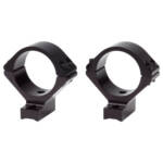 INTEGRATED SCOPE MOUNT SYSTEM - A-BOLT SHOTGUN, MATTE BLACK, BLUED, LOW, 1"