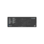 RUGER 10/22 RIFLE MAT - CHARCOAL GRAY/CERUS BLUE, 12" X 36"