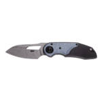 ATTABOY FOLDING KNIFE - STONEWASH, DROP POINT, PLAIN EDGE, 2.73" BLADE