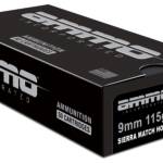 Ammo Inc Signature Match 9mm Luger Handgun Ammo - 115 Grain | Sierra Match HP | 50rd Box