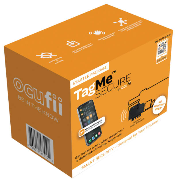 TagMe Secure - Starter Package with Biometric Smart Slide Lock