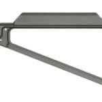 MIDWEST TRIANGLE SIDE FLDNG STK BLK