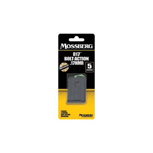 MOSSBERG 5 ROUND .17 HMR DETACHABLE MAGAZINE - BLUED