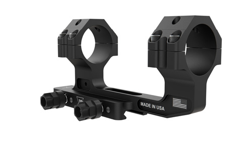 CANTILEVER MOUNT W/ Q-LOC - BLACK, FITS 30MM TUBES, 1.93"H