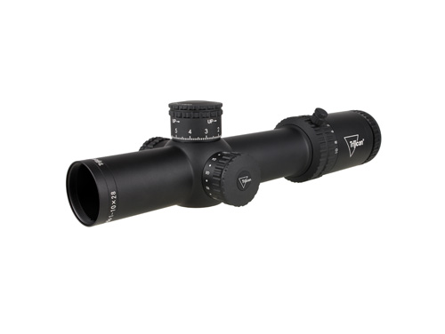 CREDO RIFLESCOPE - MATTE BLACK, 1-10X28MM, ILLUM. FFP SEGMENTED CIRCLE ENHANCED RETICLE