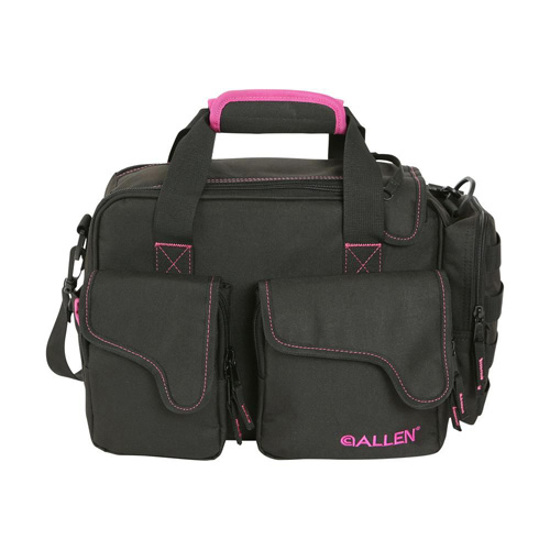 DOLORES COMPACT RANGE BAG - BLACK / PINK