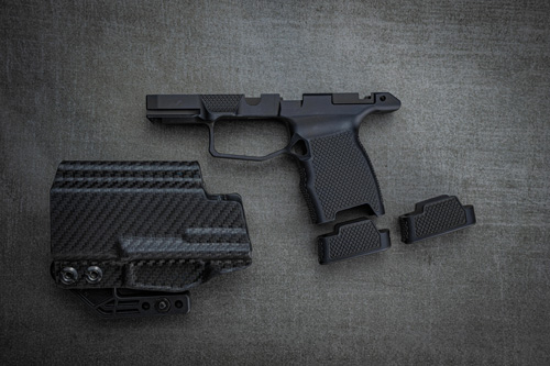 JT P365 GRIP MODULE W/ SAFETY - BLACK, IWB SLIMLINE HOLSTER