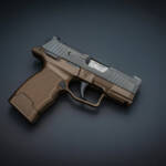 JT P365 GRIP MODULE W/ HOLSTER - DARK BRONZE, W/ MANUAL SAFETY