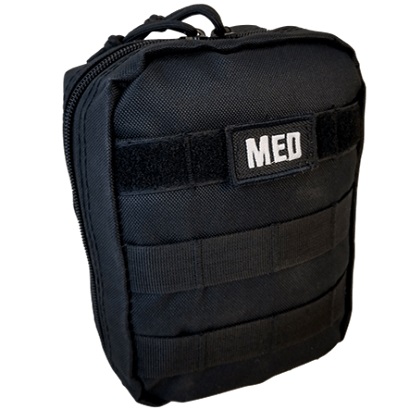 Elite First Aid Tactical Individual First Aid Kit (IFAK) - Black
