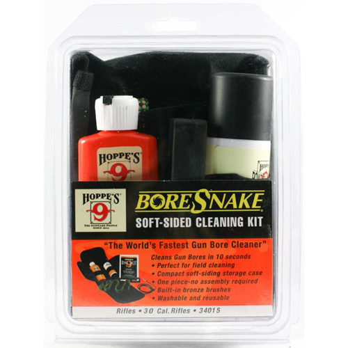BORESNAKE SOFT-SIDED GUN CLEANING KIT - RIFLE, 308-30 CALIBER