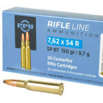 PPU 7.62X54R SP 150GR 20/200