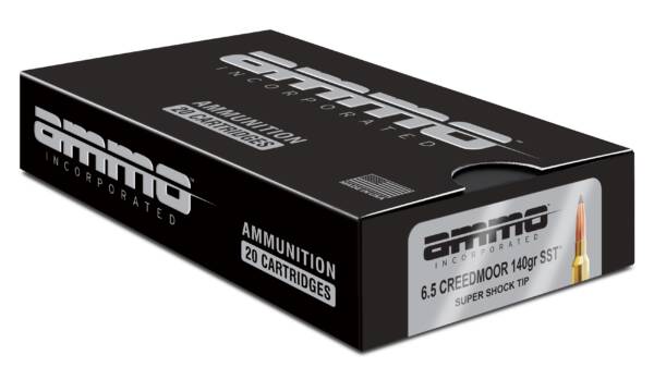 Ammo Inc Signature Hunt 6.5 Creedmoor Rifle Ammo - 140 Grain | Super Shock Tip | 20rd Box