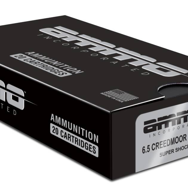 Ammo Inc Signature Hunt 6.5 Creedmoor Rifle Ammo - 140 Grain | Super Shock Tip | 20rd Box