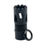 LBE FLASH HIDER TRI-PORTS 1/2X28 BLK