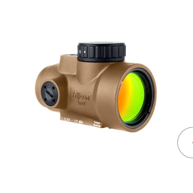 TRIJICON MRO SD 1X25 2MOA COYOTE REDDOT