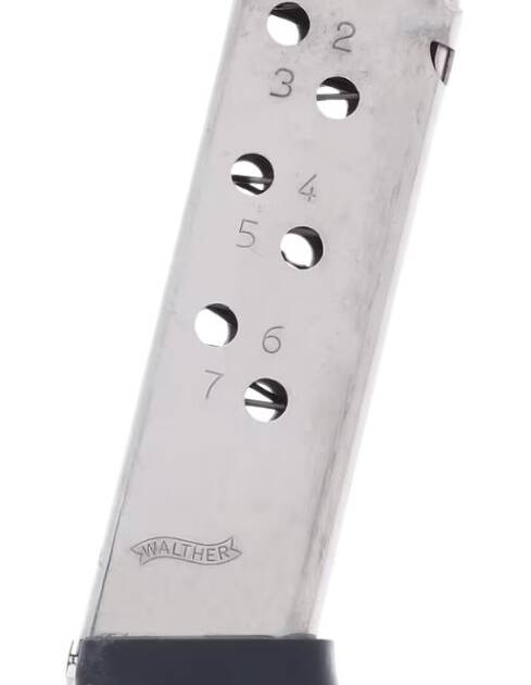 WALTHER ARMS MAG PPK 32ACP 7RD NICKEL FR