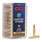 CCI 17HMR 20GR GAME PNT 50/2000
