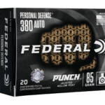 FED PD PUNCH 380AUTO 85GR JHP 20/200