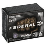FED PUNCH 45ACP 230GR JHP 20/200