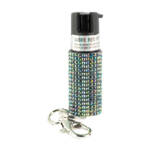 SABRE JEWELED SPRAY W/KEY RING BLK