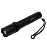 STUN GUN FLASHLIGHT - BLACK, 320 LUMENS, DIABLO II
