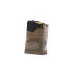 L5AWM® 10 MAGAZINE - .223/5.56/.300BLK, 10RD, TRANSLUCENT DARK EARTH