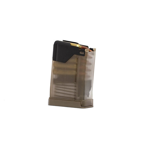 L5AWM® 10 MAGAZINE - .223/5.56/.300BLK, 10RD, TRANSLUCENT DARK EARTH