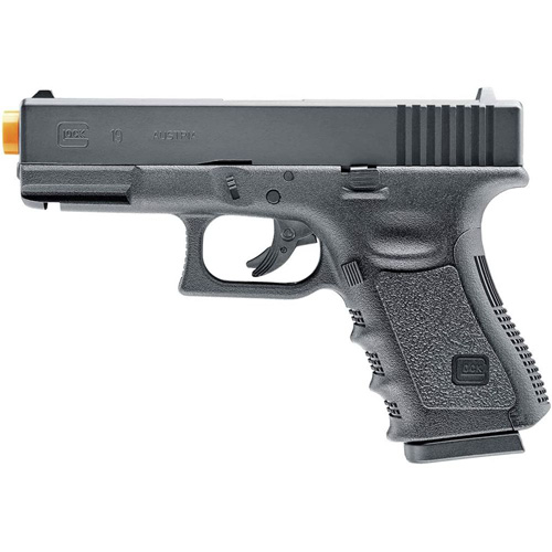 GLOCK 19 GEN3 CO2 AIRSOFT PISTOL - BLACK, 6MM BB, 11 ROUND MAGAZINE