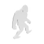 B/C AR500 3/8" SILHOUETTE YETI WHT