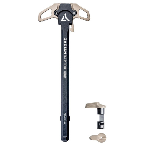 RAPTOR CHARGING HANDLE & TALON 45/90 SAFETY SELECTOR - FDE, AR-15