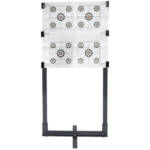 METAL TARGET STAND KIT - GRAY, 24"