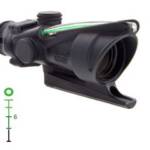 TRIJICON ACOG 4X32 .223 BAC DONUT GRN