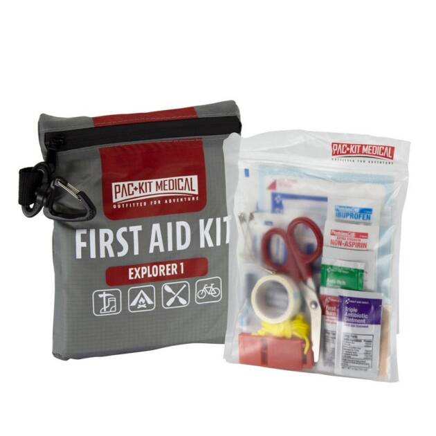 Pac-Kit Medical Small Explorer Watertight First Aid Kit - 67 Pieces