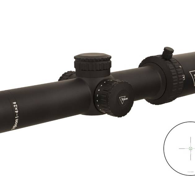 TRIJICON CREDO 1-4X24 BLK 30MM BDC GRN