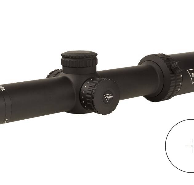 TRIJICON CREDO 1-6X24 BLK 30MM MRAD FFP