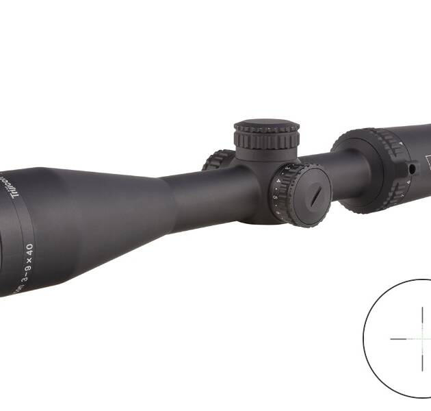 TRIJICON CREDO 3-9X40 BLK 1" MIL-SQ GRN