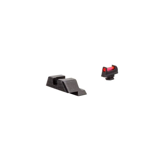 TRIJICON FIBER SIGHT SET GLOCK 10MM/45