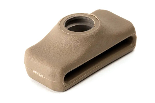 BURNSED SOCKET - TAN, POLYMER, 1.25"