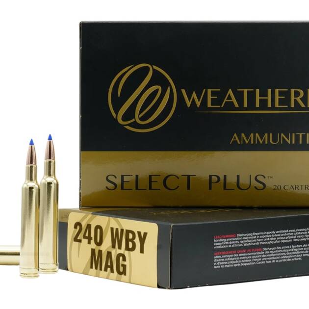 WEATHERBY 240WBY 72GR HAMMER CUSTOM