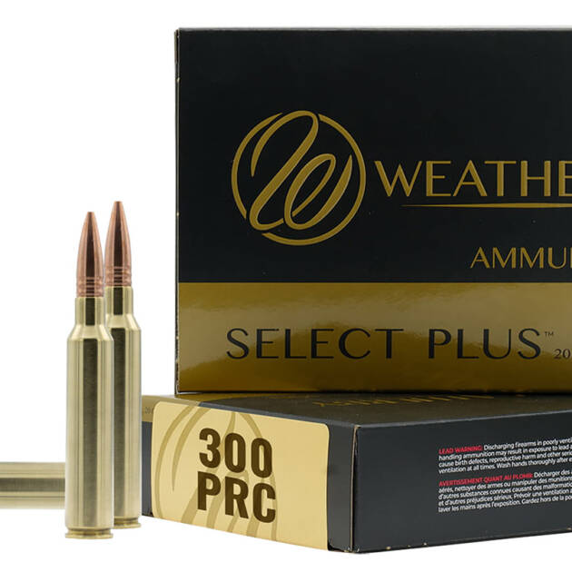 WEATHERBY 300PRC 195GR HAMMER CUSTOM