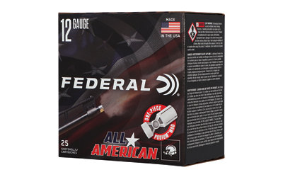 FED ALL AMERICAN 12GA 2.75" 1OZ #7.5