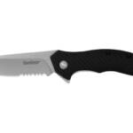 KERSHAW SHORELINE SERR 3" BLK STNWSH