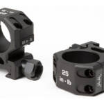 SIG BUCKMSTRS RINGS 1" ALUM MED BLK