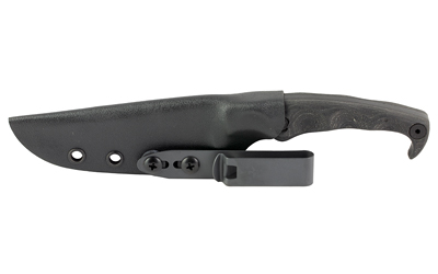 STROUP MK2 4" CERAKOTE BLK W/SHEATH - Image 3