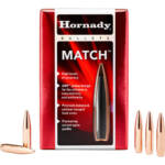 MATCH BULLETS - 30 CAL, 208 GR, BTHP, 100/BX