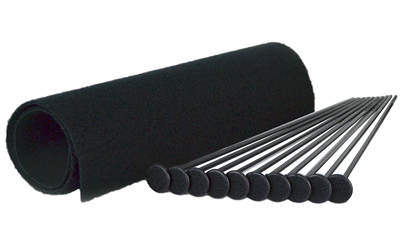 GSS RIFLE ROD 15"X19" 10PK BLACK
