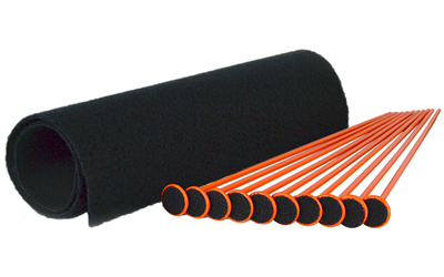 GSS RIFLE ROD 19"X30" 10PK ORANGE