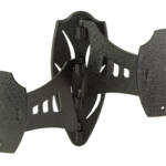 SKULL HOOKER DUAL SHOULDER MOUNT BLK