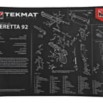 TEKMAT ULTRA PSTL MAT BERETTA 92 BLK