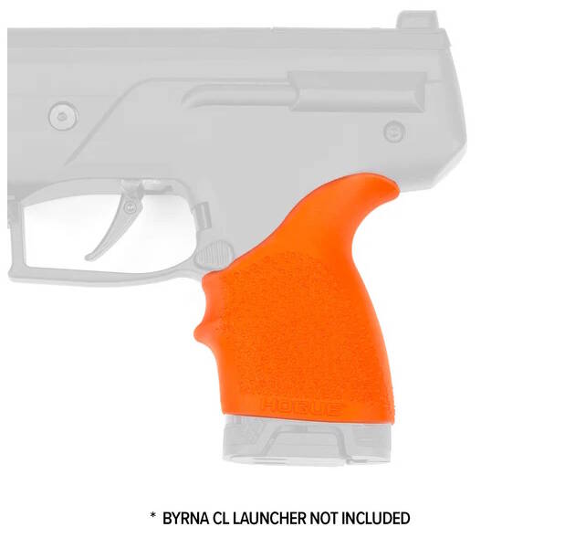 BYRNA TECHNOLOGIES CL HOGUE RUBBER GRIP ORANGE  #